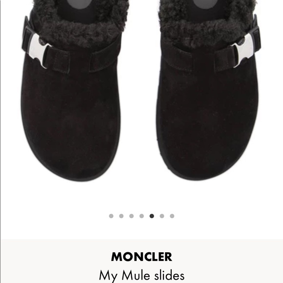 MONCLER MON MULE SLIDE SHOES - Picture 2 of 2